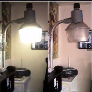 18” Aluminum LED Industrial Streetlight Security Pole Mountable Barn Lamp Light